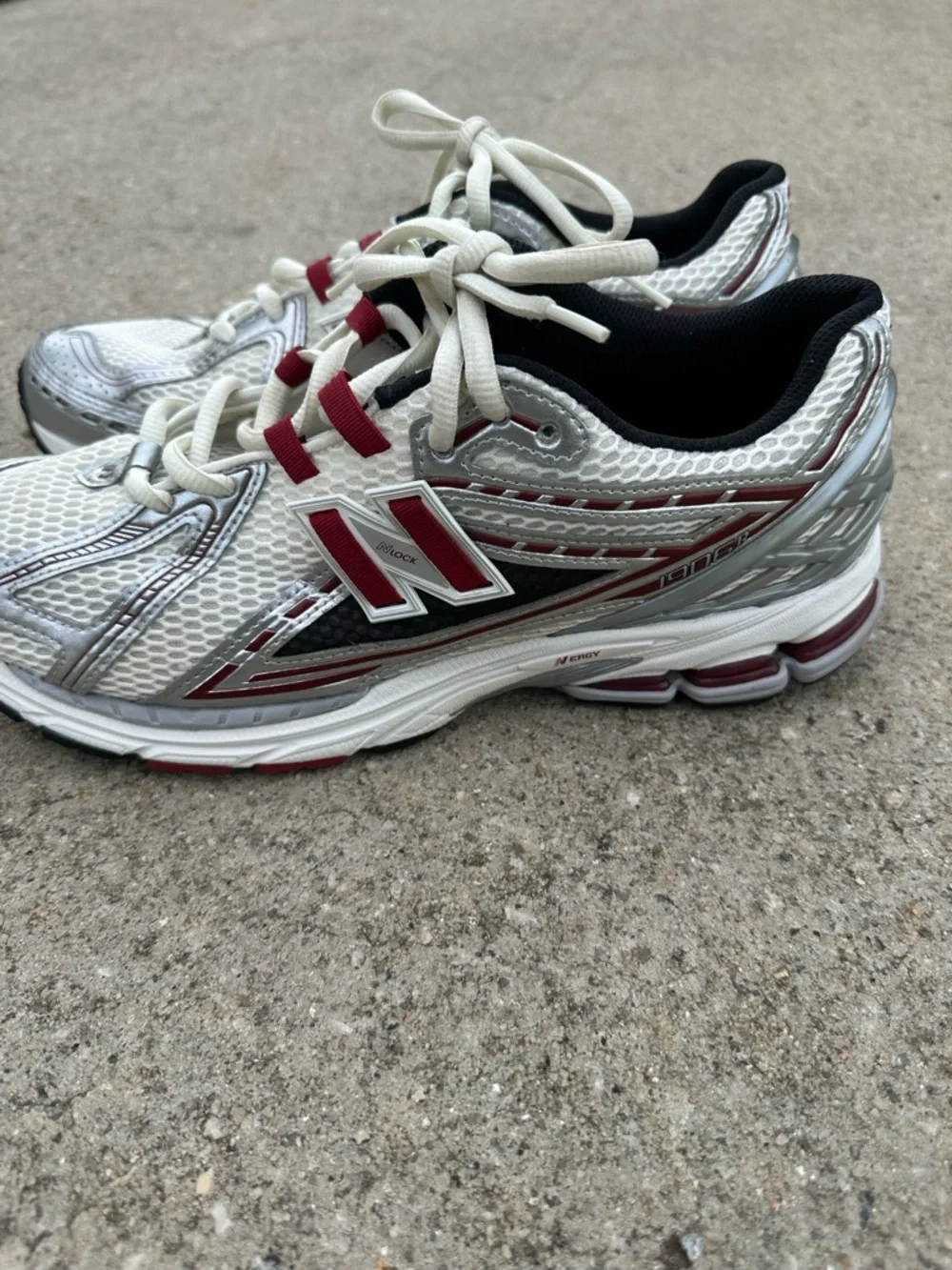New Balance 1906R Silver Metallic Classic Crimson‎ Men's Shoes Sneakers M1906REA